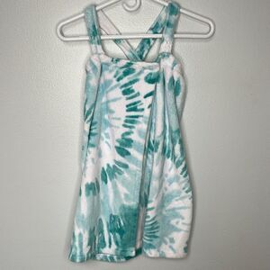 More than Magic Fleece swim suit cover-up.  Size S/M. Tie Dye design.